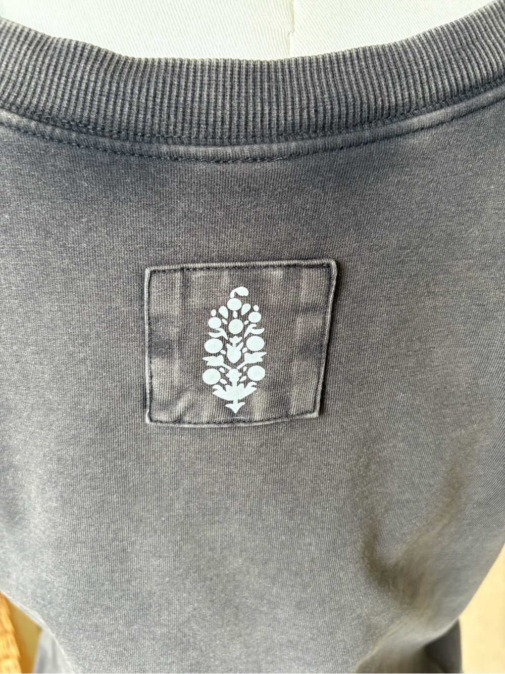 FP Movement Hot Shot Crossover Top in Washed Black - Ruched Side Crop Muscle Tee - Picture 12 of 12